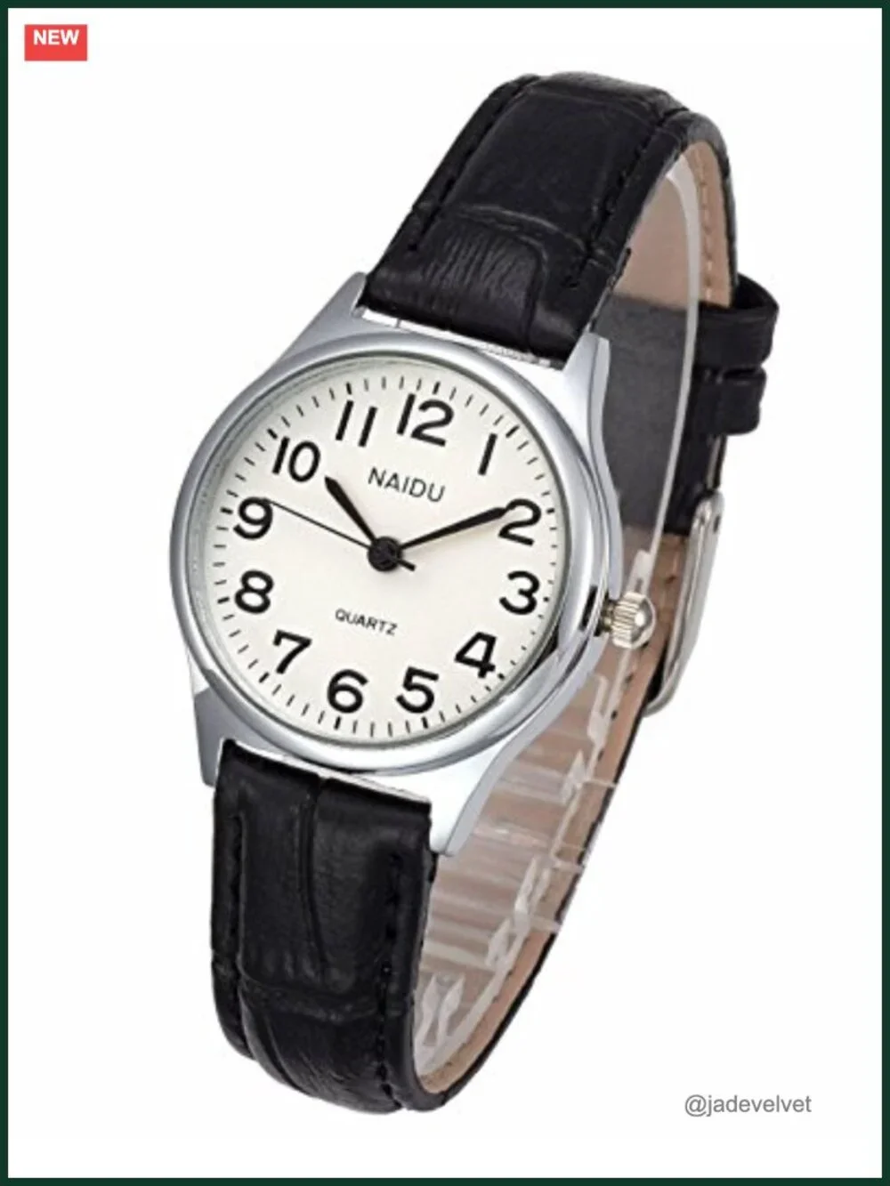 Women's Classical Arabic Numerals Analog Quartz Wrist Watch 3 ATM Water